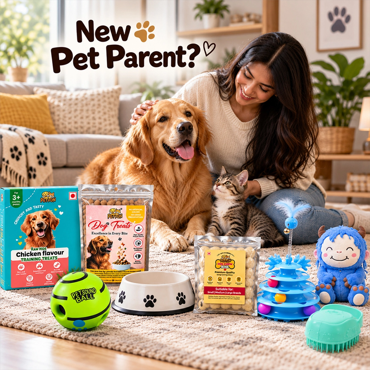 New Pet Parent Essentials: Everything Your Pet Needs at Home