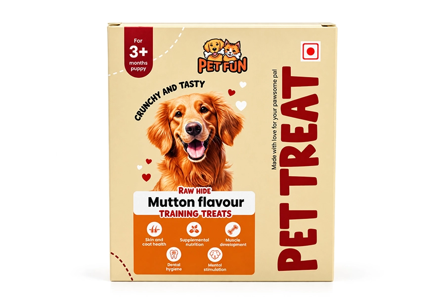 Mutton Flavored Dog Chew Sticks