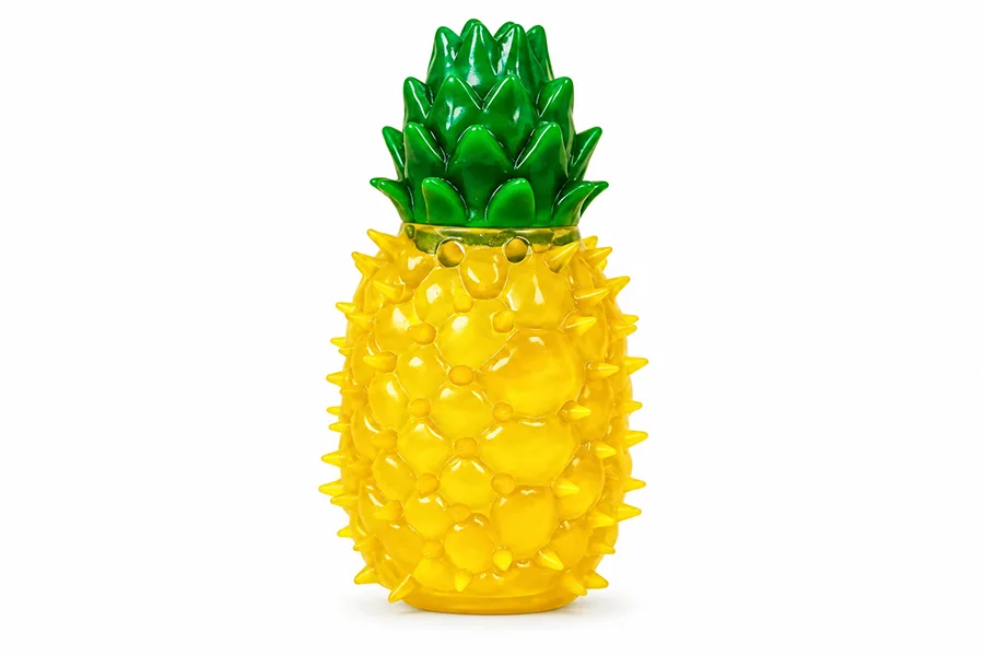Dog Squeaky Chew Toy for Aggressive Chewers Pineapple Shape