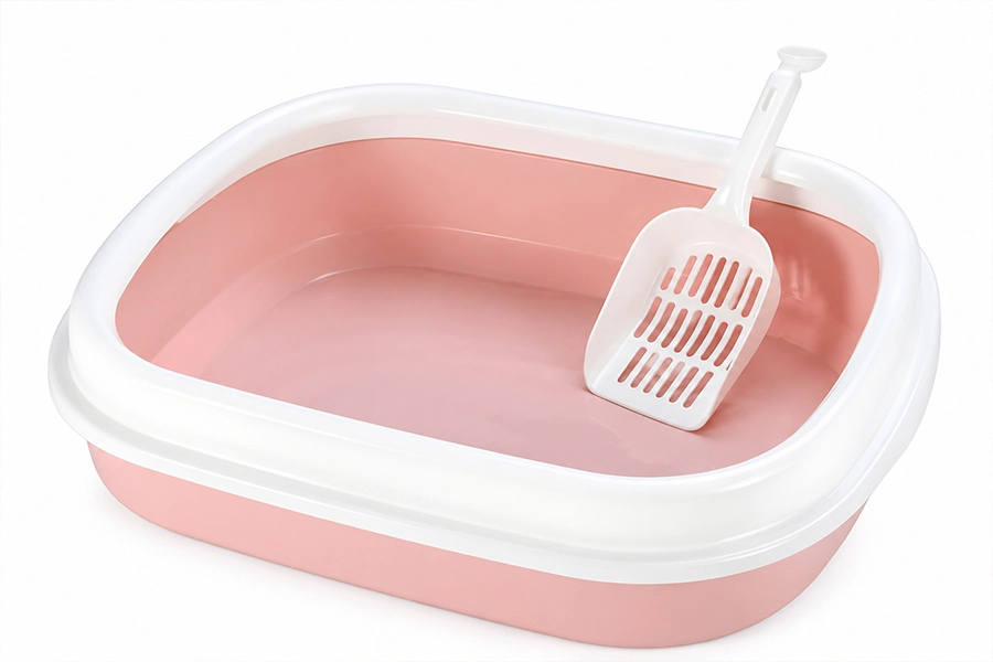 Cat Litter Tray with Scooper
