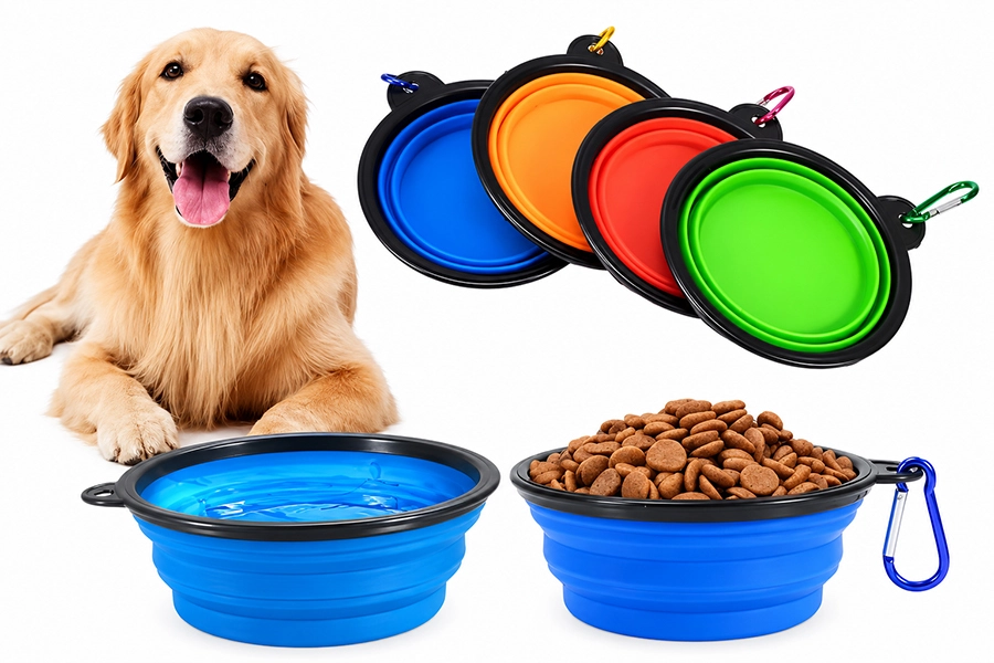 Foldable Silicone Pet Bowl