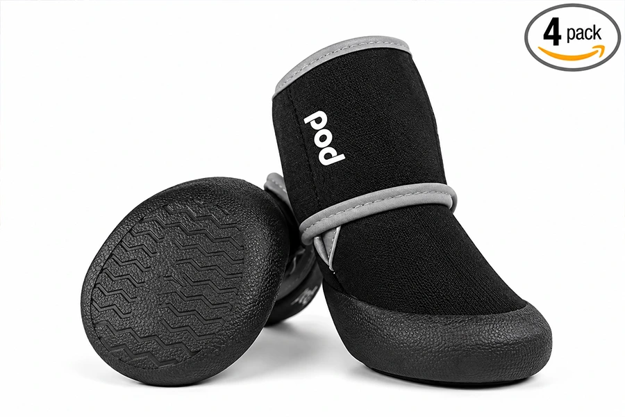 POD Waterproof Reflective Dog Shoes
