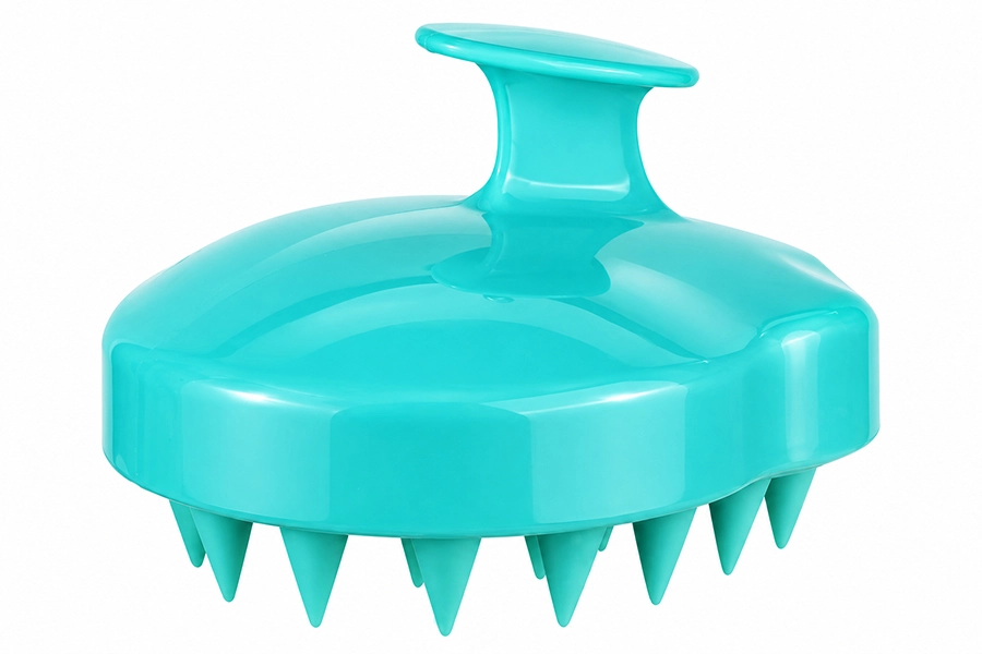 Pet Hair Massager with Soft Silicone Bristles